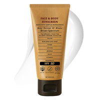 Lumiter Beef Tallow Sunscreen SPF 50+, Organic Sun Cream, Tallow Balm Instant Sun Protection, Spf 50 Face Moisturiser