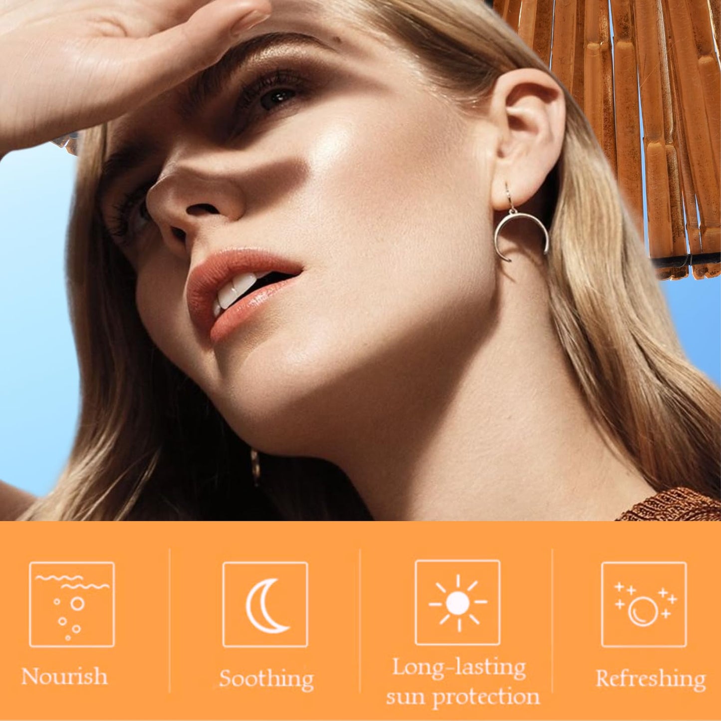 ISBEAUSOLS 2pcs Sunscreen Spf 100 - Face Sunscreen - Waterproof Spf 100 Moisturiser for Body Care - UVB/UVA Protection Sun Cream Spf 100- Factor 50 Face Cream anti Wrinkle Prevent Sunburn&Tanin