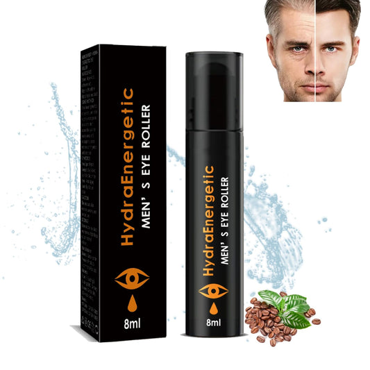 IZBEAUVO Caffeine Eye Cream,Hydra energetic Men Eye Cream Roller,Under Eye Roller for Dark Circles Lines&Puffiness,Eye Bags Remover Anti Age - instant eye tightener - Hydrating Relax Eyes Fatigue