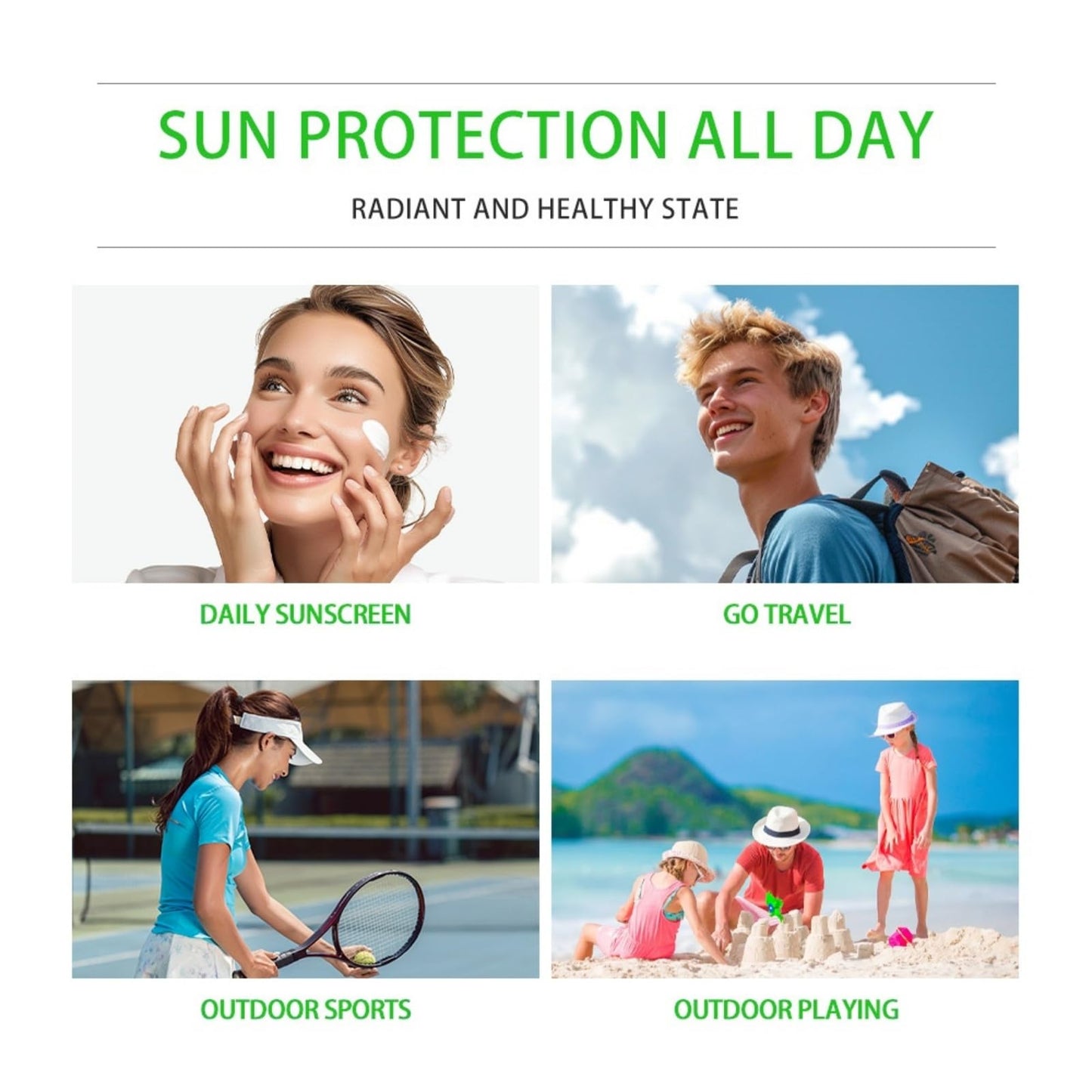 Xunzhi Centella Sunscreen SPF 50+PA++++,Centella Sunscreen,Soothing Sun Cream SPF 50+,SPF50 C/entella Face S/unscreen,Water Resistant Sun Serum,Korean Sunscreens,SP 50 Face Moisturiser,Hydrating Sun Lotion