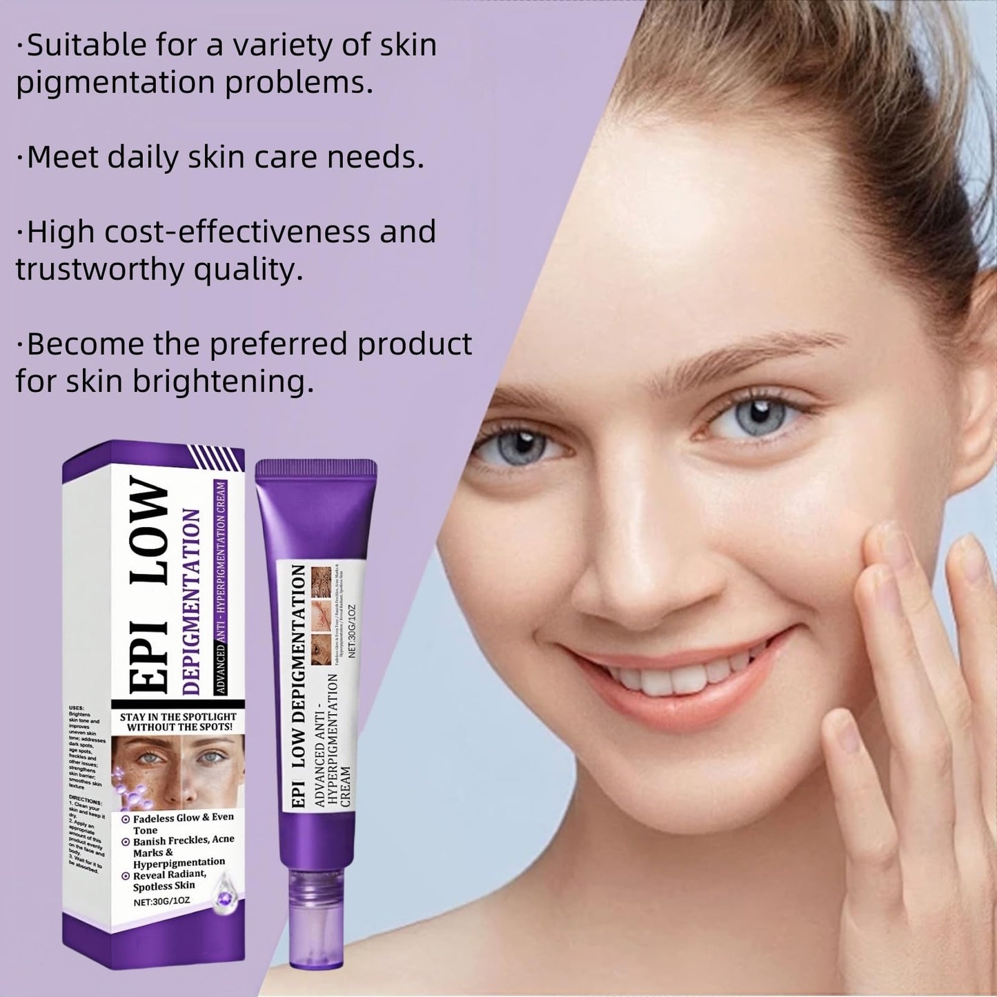 Epi-glow Advanced Anti-Hyperpigmentation Cream,Mela-nex Cream for Hyperpigmentation Treatment,Anti Aging Face Cre-am,Retinol Moisturiser,Retinol Serum for Face,Retinoid Cre-am