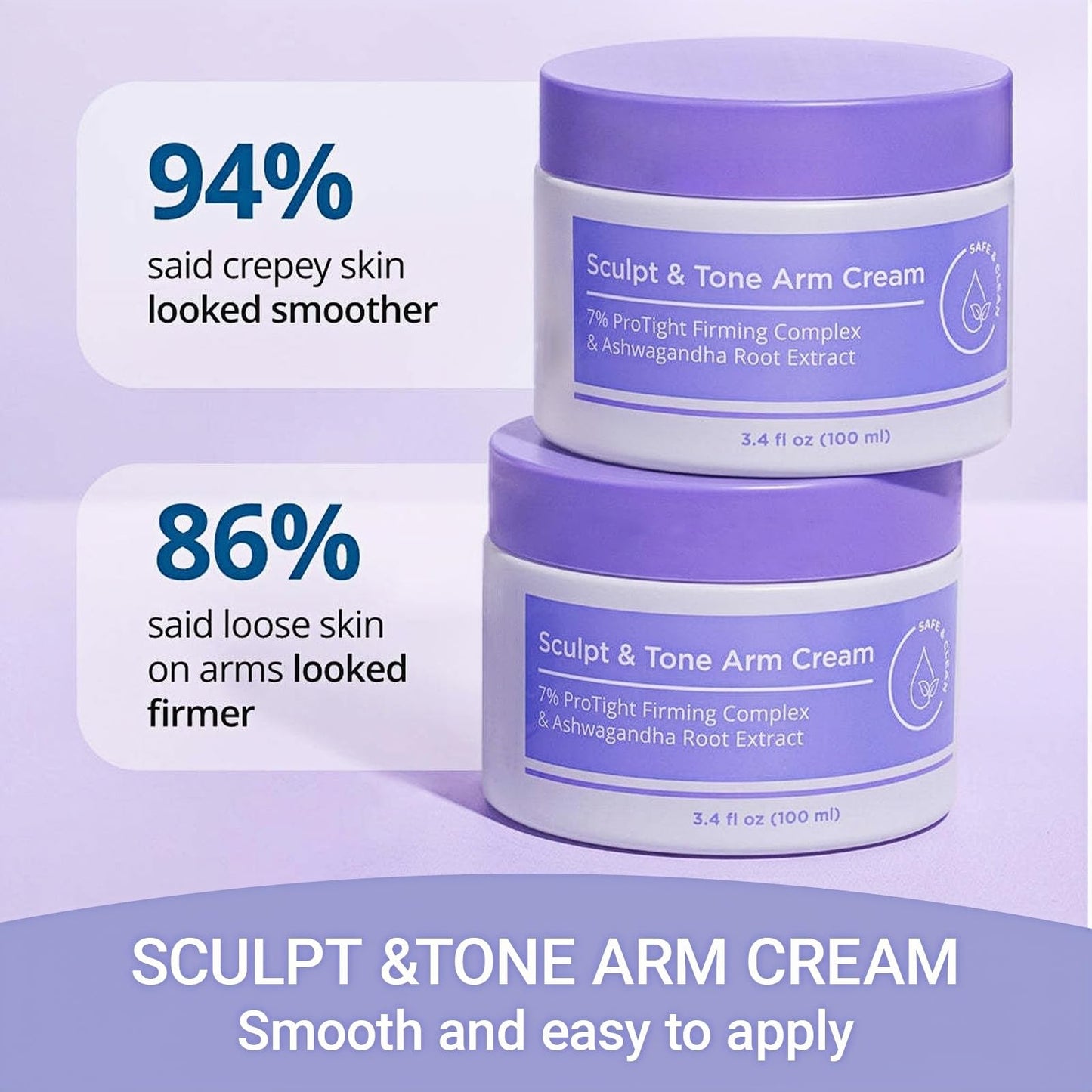Beauthink Skin Sculpt & Tone Firming Cream - Skin Tightening Cream Body Deeply Hydrates, Upper Arm Firming Tightening Smooths, Youthful Elasticity For Visibly Tighter, Achieve a Toned, Lifted Look Effortlessly