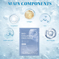 Neyeau Collagen Face Mask-Overnight Collagen Face Mask 4 PCS,Collagen Real Deep Hydrating Firming Collagen Face Mask for Moisturizing Relieve-Aging