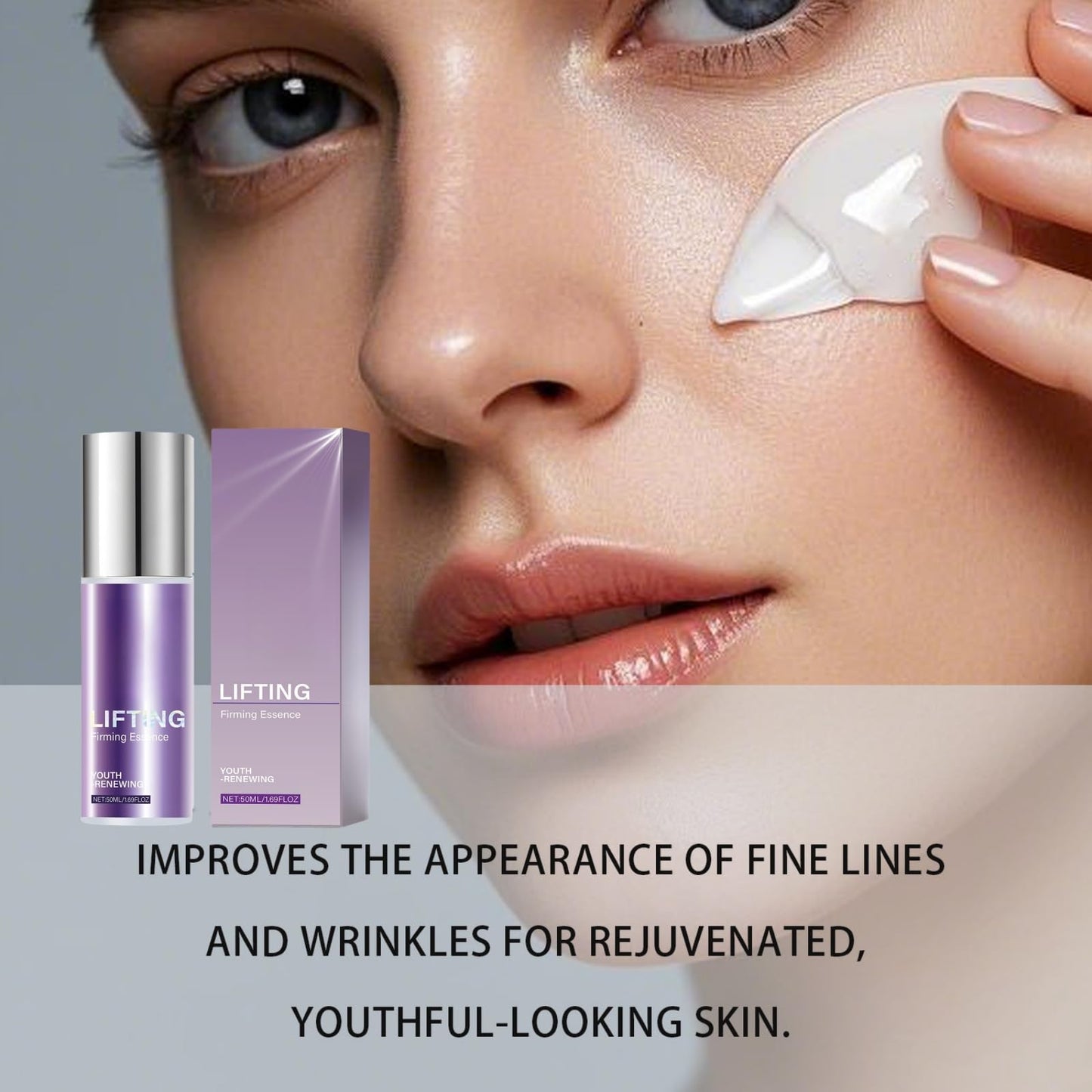Skin Tightening Cream for Face,Facial Firming Skin Cream,Lifting Esse-nce Serums for Aging,S-kin Cre-am for Loose S-kin,Face Cre-am for Women,Wrinkle Serum,Day Crea-m for Women Anti Aging,Night Ser um