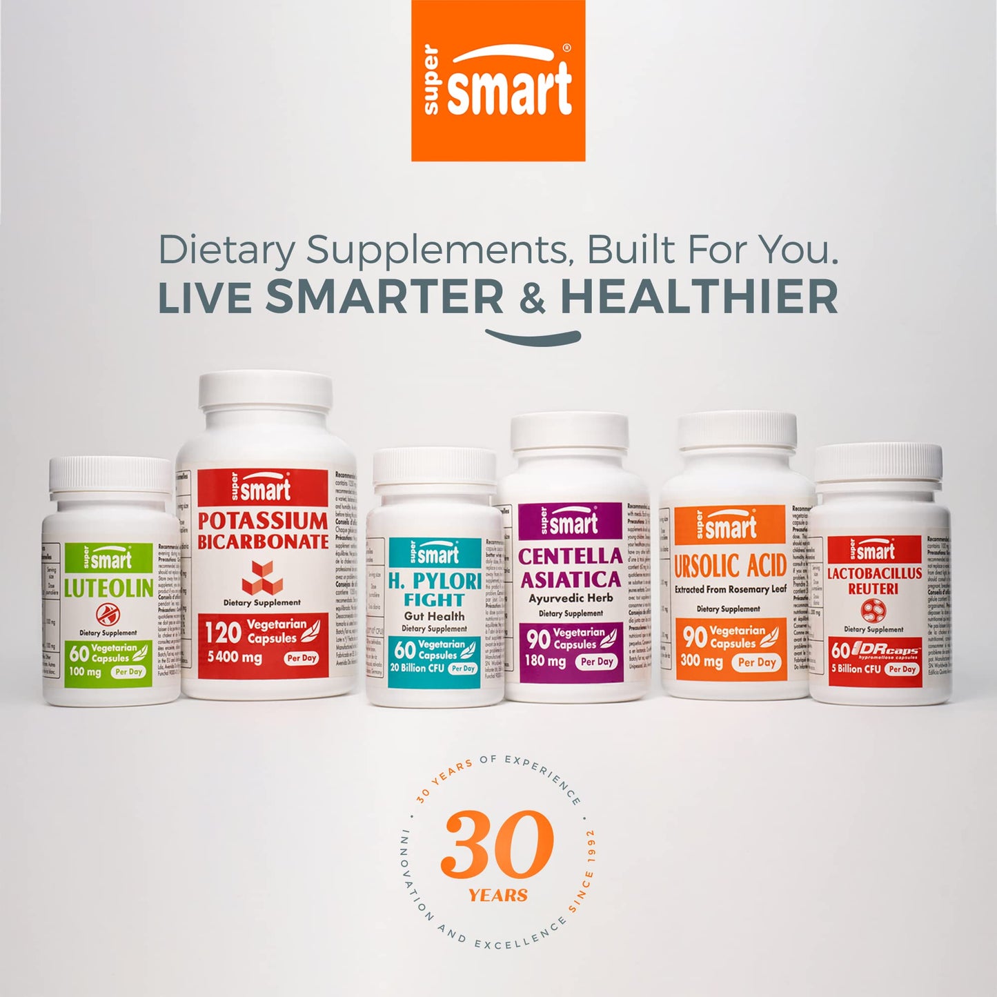 SUPERSMART Supersmart - Skin Ceramides - with Zinc - Powerful Skin Hydration, Protection & Care Supplement | Non-GMO & Gluten Free & Gluten Free - 60 Softgels