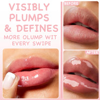 Benaewa 3 Pcs Squalane + Amino Acids Lip Balm, Hydrating Lip with Rose, Gardenia, Original Flavor for Dry Lips