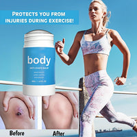 SEMECOMER Anti Chafing Cream & Body Glide Anti-Chafe Balm : Water & Sweat-Proof Balm to Prevent Thigh Rashes, Sport Chafing & Dryness. Long-Lasting Anti-Friction Protection. Sports And Fitness Personnel Needs