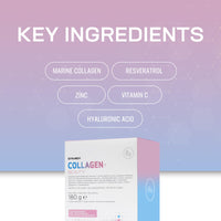 Synergy Worldwide Synergy WorldWide Collagen+ Beauty 30 doses | 5000mg Marine Collagen | Resveratrol, Hyaluronic Acid, Vitamin C & Zinc | Supports Collagen Production & Strengthens Skin, Hair, Nails & Joints | 180 g
