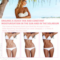 Jinjiar Sunless Tanning Drops,Melanin Glow Drops for Face and Body,Sunbed Tanning Accelerator,Sunbed Cream Accelerator,Self Tan Moisturiser,Promotes Natural Skin Tone,Nourishing and Moisturizing