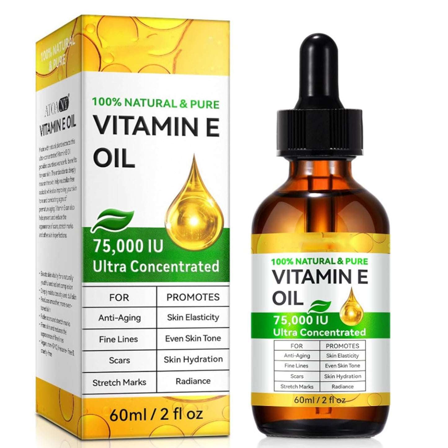 MEITREND Vitamin E Oil for Skin,Anti Aging Face Serum for Women
