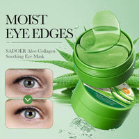 Sathychanpy 60 Pcs Under Eye Gel Patches,Aloe Vera Gel Eye Mask Skin Care,Eye Bags Remover,Moisturizing,Anti Aging,Anti Wrinkle,Dark Circles-Collagen Eye Patches