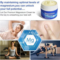 MEITREND Magnesium Soothing Sleep Cream,Hydrating Body Cream for Women & Men,Skin Tightening Cream Body,Soothing Sleep Butter,Face & Body,Body Cream for Very Dry Skin,Sleeping Cream for Night,Skin Moisturizier