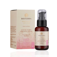 Bioterra Organic Intense Hydra Soothing Cream, with Calendula and Propolis, Natural Face Moisturiser, Antioxidants For Glowing Skin, 50 ml