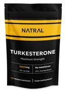 Turkesterone Supplement 5000mg - 120 Caps High Strength - Standardized to 20% Ajuga Turkestanica Extract - for Muscle and Strength - Pure Extract No Additives Or Filler