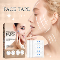 DOOCECIY 120 PCS Face Tape Lift Invisible, Waterproof Facial Neck Tape for Saggy Neck