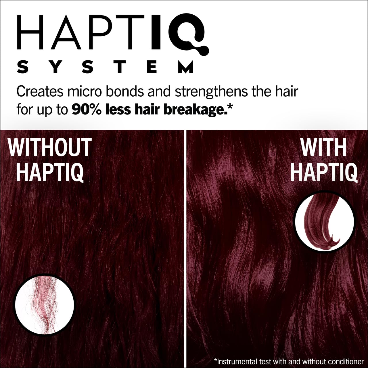 Schwarzkopf Oleo Intense Permanent Oil Colour 4-23 Burgundy Red Hair Dye, 100% Grey Coverage, Conditioner with HaptIQ System, Long-Lasting Colour, Ammonia Free Hair Dye