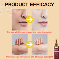 Cureluxe Luxury Firming Magic Body Oil for Women - Moisturising Dry & Saggy Skin with Sweet Almond, Castor, Grapeseed & Camellia Oils, Massage Oils for Date Night, Brigh-Tening Scented Skin Treatment