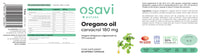 Osavi Oregano Oil Carvacrol, 180mg - 60 enteric caps
