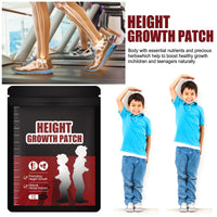 Pack of 10 Height Growth Patches, Height Growth Foot Patches, Growth Enhancer Patches, Bone Growth Foot Patches to Increase Body Growth, Height Growth Patches for Adults and Teenagers