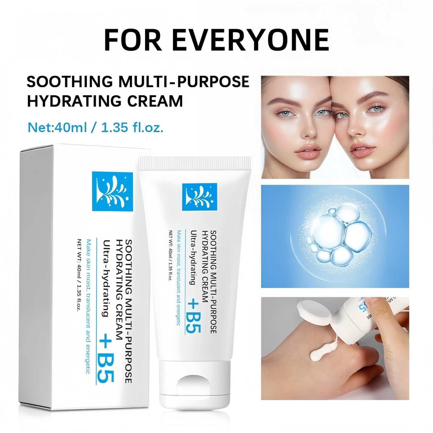 OuXing B5 Repairing Balm,B5 Skin Barrier Repair Cream,R/epair Face Cream,Anti Redness Moisturiser,Multi-Purpose Soothing Balm,Soothing Face Moisturiser,Vitamin B/5 F/ace M/oisturiser,B/5 Day C/ream