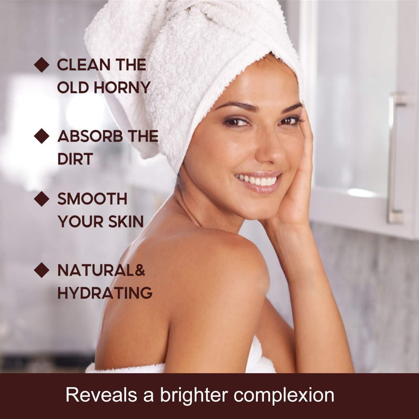 Grospe Coconut Oil Facial Scrub Exfoliator with Natural Essence Coconut Sugar Facial Scrub Gentle Cleansing Moisturising Rejuvenating Glowing Skin Coconut Oil Formula Face Scrub 50g