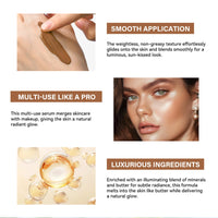 ThamGlow Leg Makeup All Over Complexion Perfector, Self Tanning Lotion, Body Coverage Perfector, Body Concealer Tattoo Cover Up Makeup – Buildable Coverage, Waterproof & Hydrating For Even, Sun-Kissed Skin