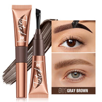 SHEBEEDO Tattoo Brow Tint Peel Off, Eyebrow Gel Tint, Semi-Permanent Colour Eyebrow Dye,Lasts Up To 3 Days, Waterproof Long-Lasting Natural Eye Brow Makeup for Women Girls (01#GRAY BROWN)