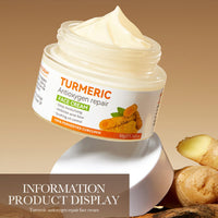 Turmeric Face Cream,Turmeric Antioxygen Repair Face Cream,Dark Spot Corrector Remover For Face,Anti Aging Cream,Moisturizing Erase Fine Lines 1.76 FL OZ