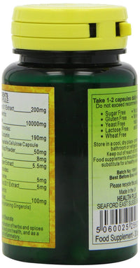 Health Plus HP638 Turmeric Plus Joint and Digestive Plant Supplement - 30 Capsules