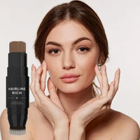 Xunzhi Root Cover up Stick,Hairline Powder Stick,Temporary Hair Color Pen,Double-Ended Temporary Hair Co/lor Hair Roo/t Concealer,Ha/ir Shadow Powd/er,Double Ended Ha/ir Colo/r Sti/ck,Ro/ot Touch up