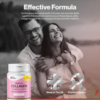 R&C Components Ltd Beauty Collagen Tablets with Vitamin C & Biotin for Strong Hair, Skin & Nails, 60 Tablets