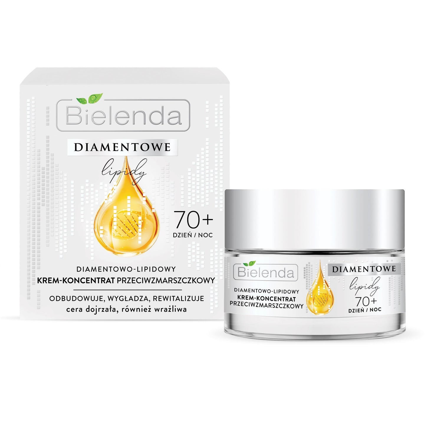 Bielenda Diamond Lipids Anti Wrinkle Cream 70+ Day/Night 50ml