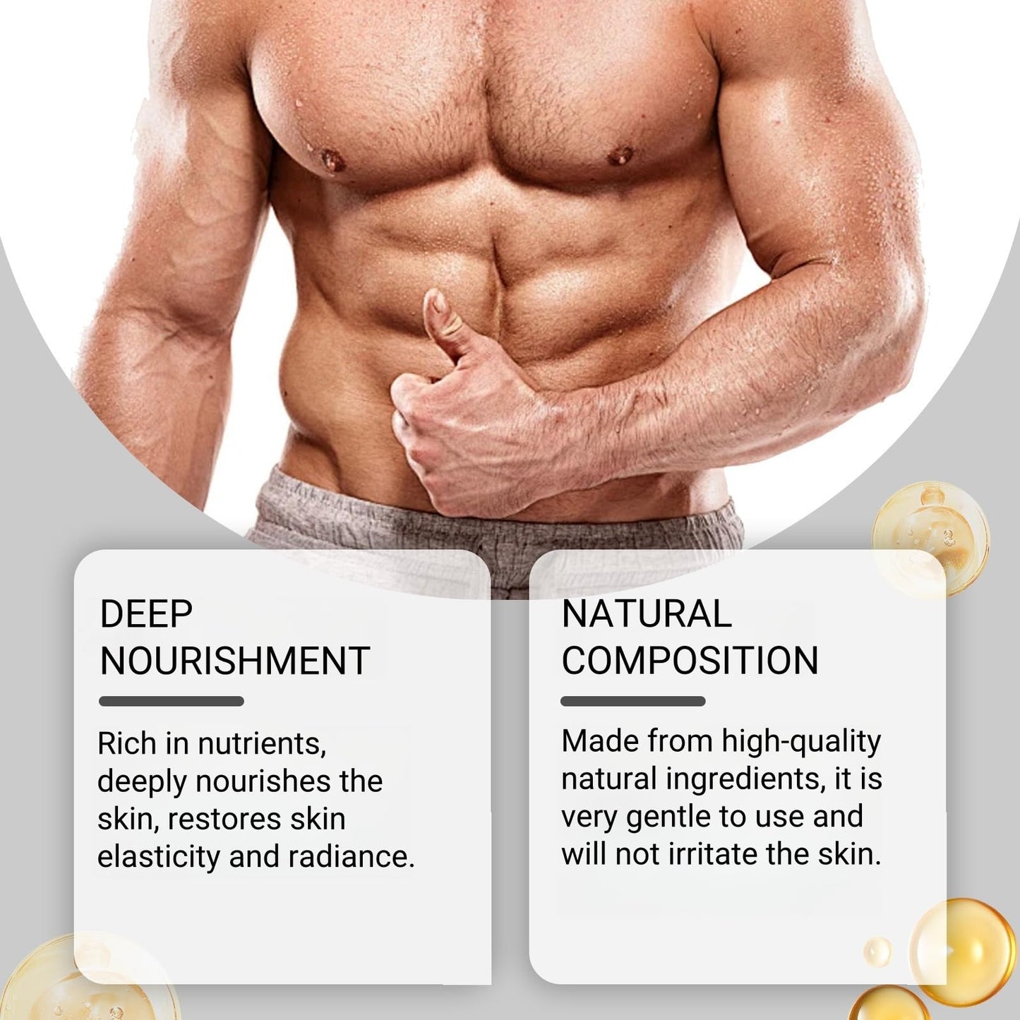 SingHao Therm/ofirm Be/e Ven/om Gyneco/mastia Oil,Gynecom/astia Tightening O/il for Men,Be/e Ven/om Gynecoma/stia Heating Oi/l,Chest Muscle Oil for Men,C/Hest Massage Oil,Strengthening Chest Muscles for Men