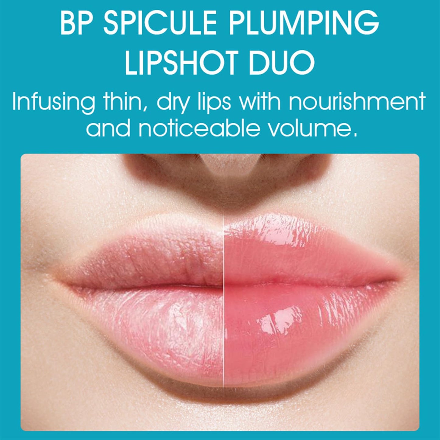 Lip Plumper Lip Oil, Bp Spicule Plumping Lip Gloss, Clear Plumpify Lip Serum β Shea Butter + Peptide + Hyaluronic Acid For Hydration, Softening, Fuller Lips, Smooth & Plump