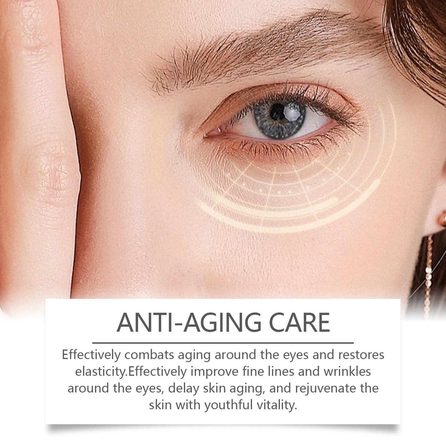 Fankayi Rollerball Castor Oil,Eyelid Lifting Cream,Eye Cream for Dark Circles and Puffy Eyes,Eyes Roller for Dark Circles and Puffiness,Eye Serum for Lines and Wrinkles,A Cure for Darkness