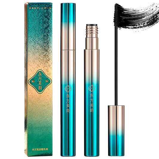 Wormeer Ultra Fine Waterproof Mascara for Short Eyelashes, Skinny Mascara Black Waterproof, Lengthening Eyelashes Black for Tiny Lashes-1Pcs