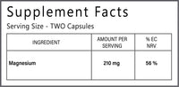 SynBio Premium - Ultra Magnesium Citrate | 60 Vegan Capsules | Essential Mineral for Health & Wellness | Support for Muscles, Nerves, and Bones