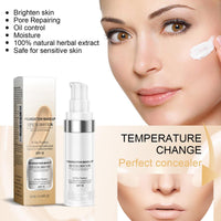 Siyinzu Colour Changing Foundation,Colour Changing Mature Skin Foundation,Foundation Colour Changing,Long-Lasting Makeup Fou-ndation for Mature Skin,Waterproof Moisturising Fou-ndation