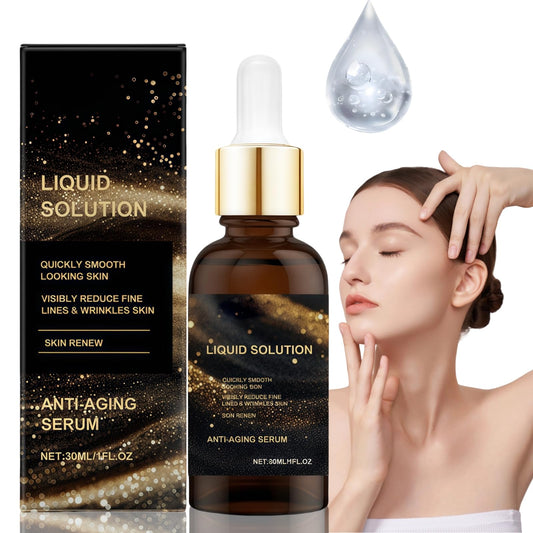 Ruojiar Ola/vita Liquid Solution Anti Aging Serum,Ola/vita Serum for Face,Liquid Wrinkle Reduction,Wrinkle Lifting&Firming Essence,Anti Aging Power for Fine Lines& Wrinkles,Reduce Fine Lines and Wrinkles