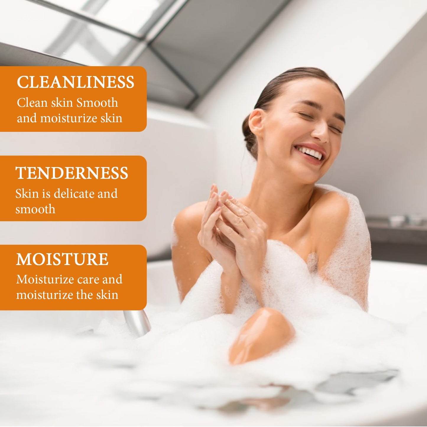 Nadiaen Turmeric Soap Handmade Turmeric Granular Soap Bar for Acne and Dark Spots Turmeric Soap for Face Natural Organic Turmeric Soap for Face & Body Deep Cleaning Moisturizing Erase Fine Lines Firm Pore