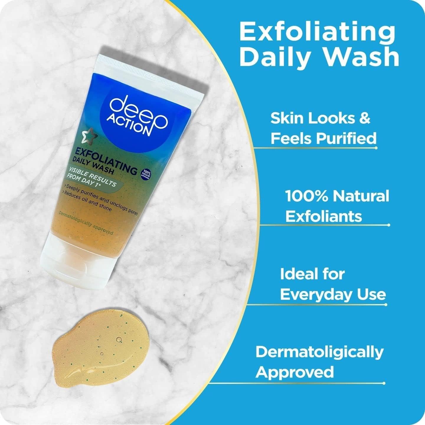 Generic Salicylic Acid Exfoliating Face Wash (Pack of 2) – Clearer Skin from Day 1 | Unclogs Pores, Controls Oil & Shine | Cruelty-Free & Dermatologist Approved
