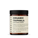 Erbology Organic Triphala Powder 90g - 45 Servings - Ayurvedic Blend of Amla, Haritaki and Bibhitaki - Gut Health - Sustainably Sourced Straight from Farm in India - Small Batch - Vegan - GMO-Free