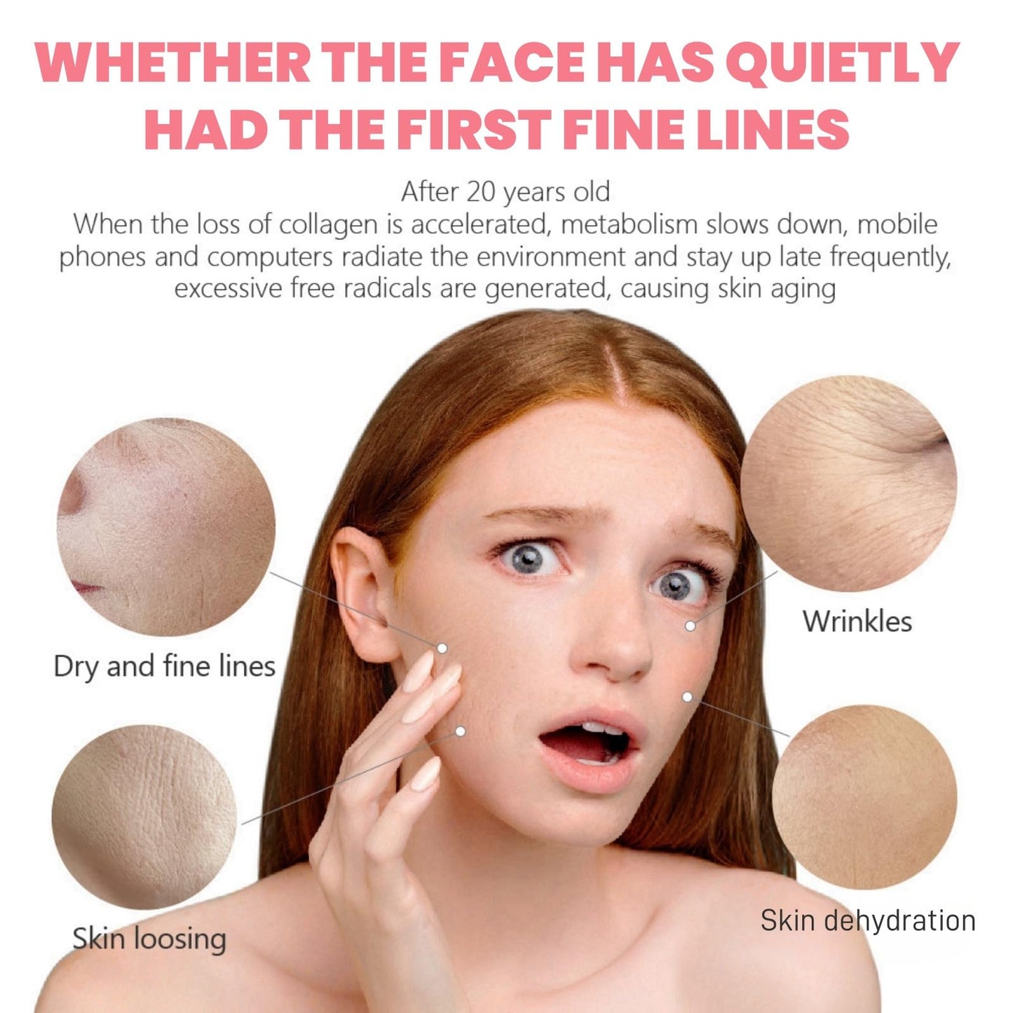 SingHao Pink Collagen Cap/sule Cream,Face Moisturiser with Niacinamide & Hydrolyzed C/ollagen,Anti-Aging Co/llagen F/ace C/ream,Col/lagen Gel Fa/ce,Collagen Moisturiser Fac/e Women,Skin Tightening Cream