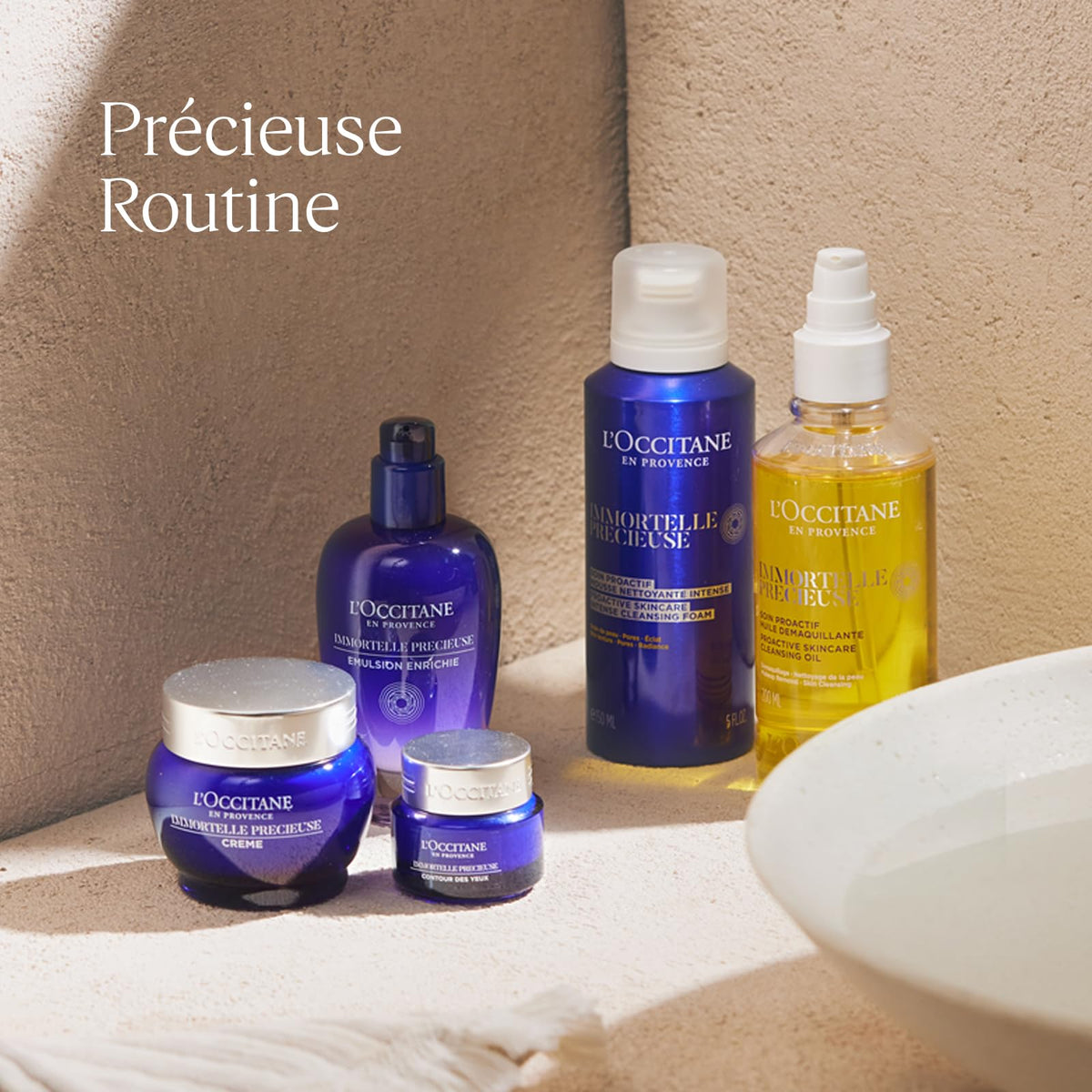 L'OCCITANE - Immortelle Precious Foam - 150 ml - Gently cleanses and refines skin texture - Made in France