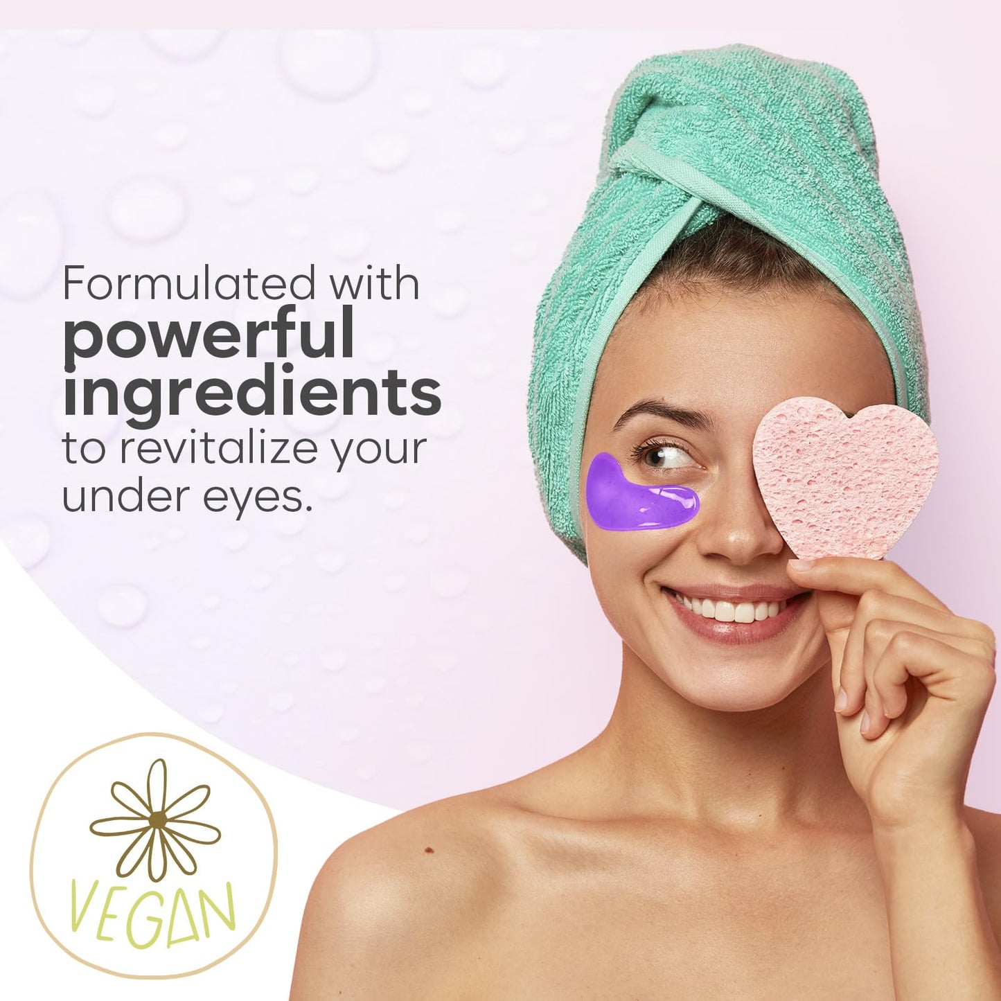BLOOMORA Retinol & Collagen Under Eye Gel Patches (30 Pairs) | Eye Masks for Puffy Eyes | Under Eye Patches for Dark Circles & Puffiness | Under Eye Mask for Eye Care | Collagen Eye Patches