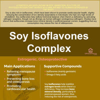 Super Strength Soy Isoflavones Complex Capsules 500mg x 1000 - Menopause