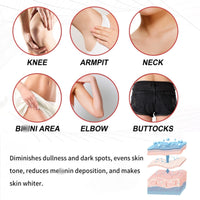Snow Ble-ach Cream for Pri-vate Part,White-ning Body Lotion for Inti-mate Area,Inner Thigh Lightening Cream,Reduces Skin Dullness,Skin Whi-tening Body Lotion,Whi-tening Lotion,Body Cr-eam for Women