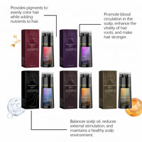 Siyinzu Polar Hair Dye Shampoo,Hair Dye Shampoo,Polar Instant Ha-ir D-yes Shamp-oo,H-air Colour Sham-Poo Care,3 In 1 Sha-mpoo for Grey Hai-r,Colour Sham-poo to Cover Grey H-air,Anti Gre-y Shamp-oo,Black