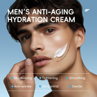 150G Men's Anti-Aging Face Cream – Skin Tightening Moisturizer to Reduce Wrinkles & Fine Lines, Youthful Hydration for Smoother, Firmer Skin. Best Anti-Wrinkle Cream for Men