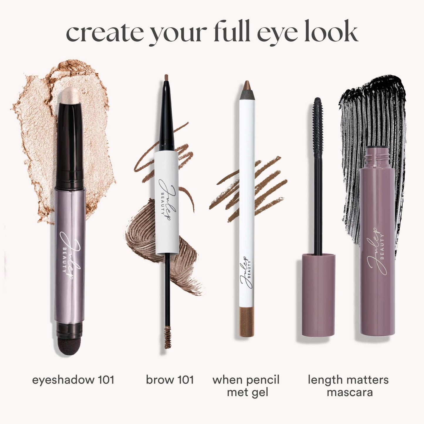 Julep Eyeshadow 101 Crème-to-Powder Eyeshadow Stick (Sapphire Shimmer) Long-Lasting, Waterproof Eye Shadow - Blendable, Crease-Proof with Built-In Smudger